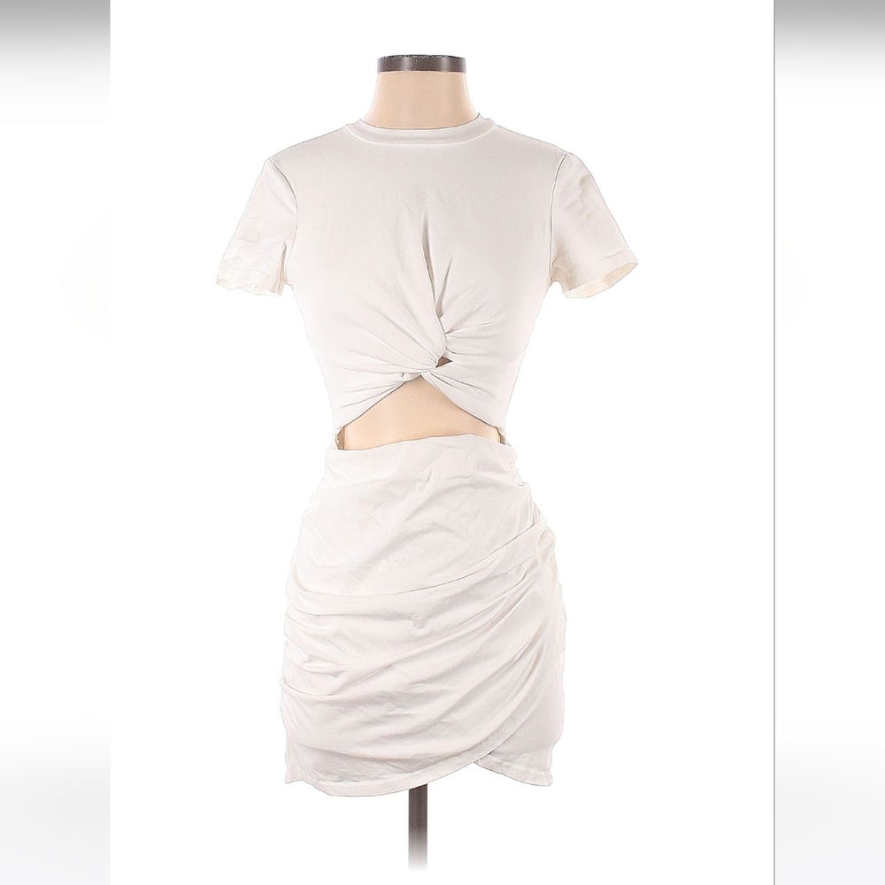 White Superdown Mini Dress in size Small